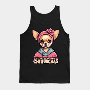 Just a Girl Who Loves Chihuahuas Tank Top